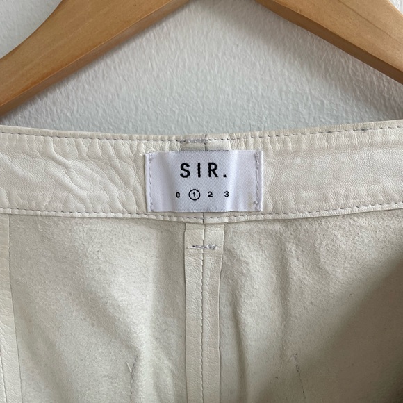 SIR the Label white leather pants - Picture 4 of 11